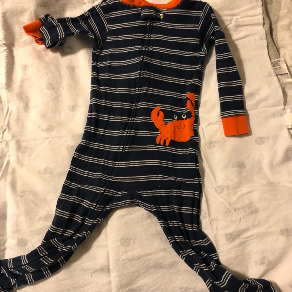 Carter’s footie pajamas